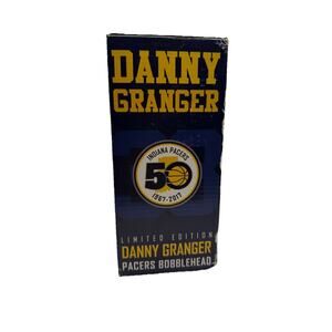 NIB INDIANA PACERS DANNY GRANGER BOBBLEHEAD 50TH ANNIVERSARY SGA 3/12/17